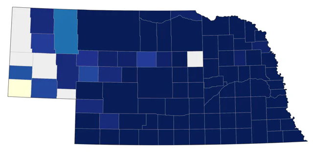 Purple Martin county map