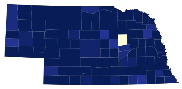 Redhead county map