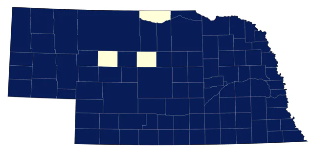 Ring-necked Pheasant county map