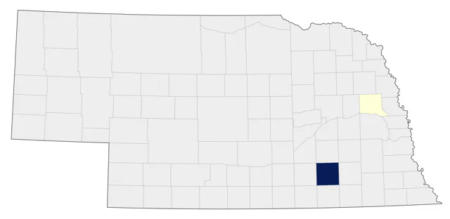 Ruddy Shelduck county map