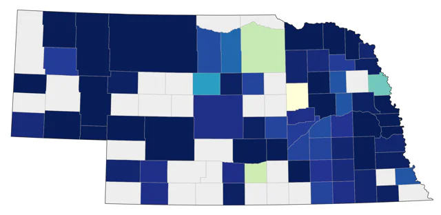 Sanderling county map