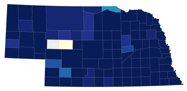 Snow Goose county map
