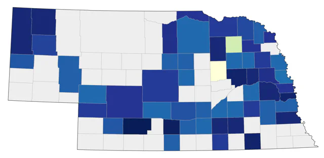 Snowy Owl county map