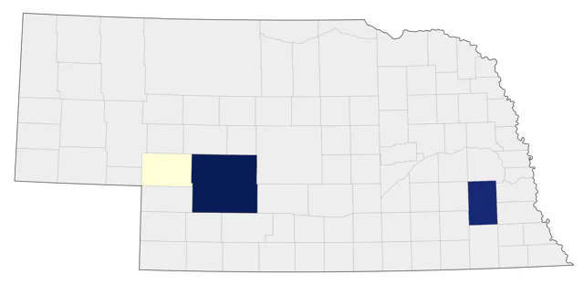 Yellow-billed Loon county map
