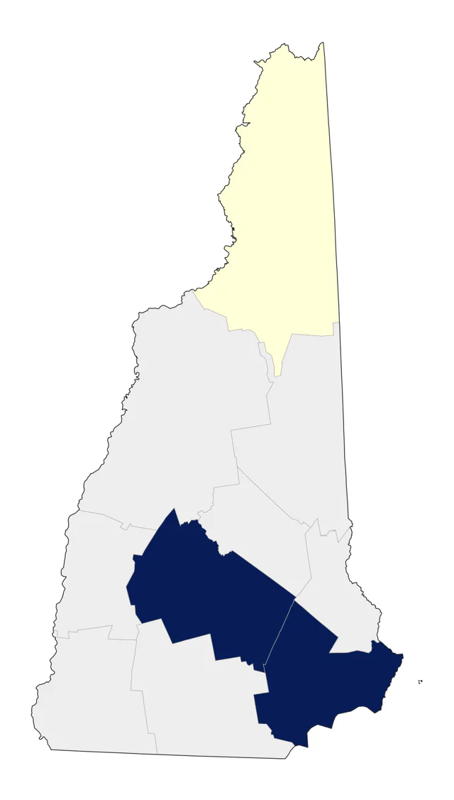 African Collared-Dove county map