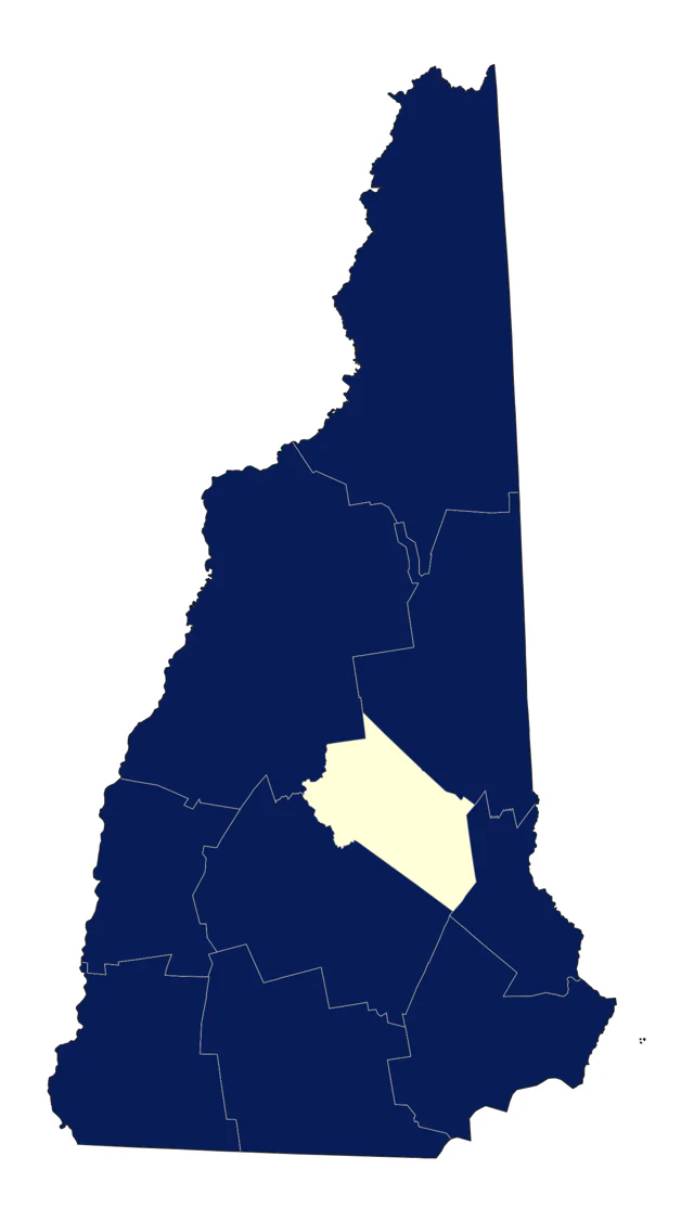 American Goshawk county map