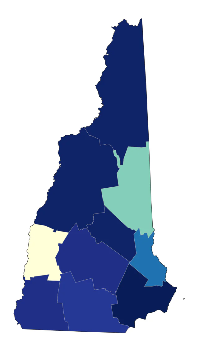Black Tern county map