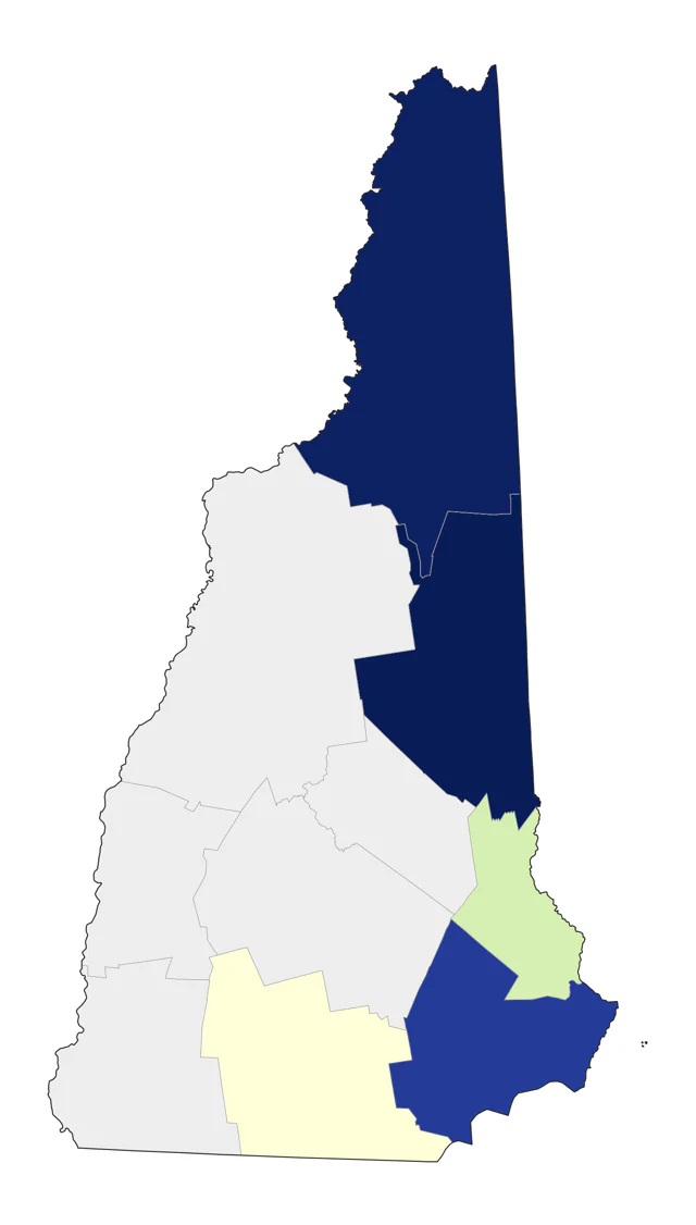 Boreal Owl county map