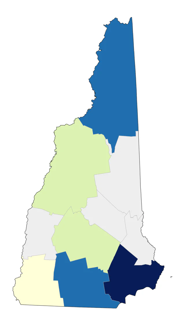 Gray-cheeked Thrush county map