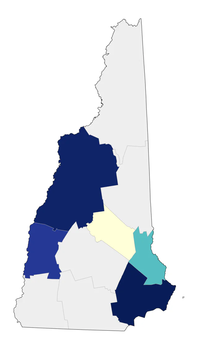 Little Gull county map
