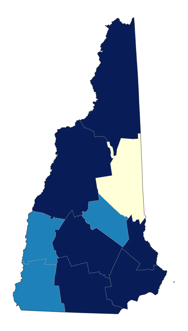 Long-tailed Duck county map
