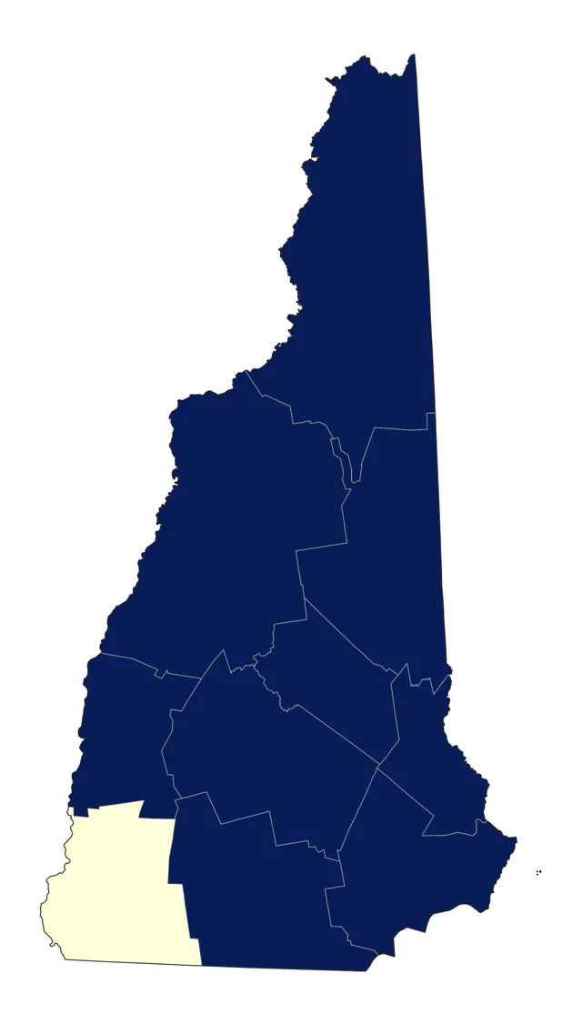 Mourning Warbler county map