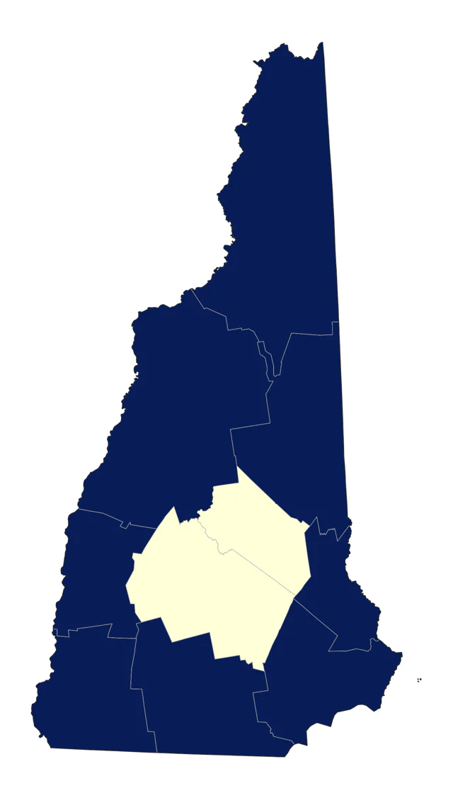 Northern Shrike county map