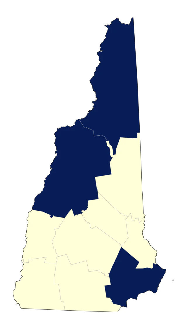 Philadelphia Vireo county map