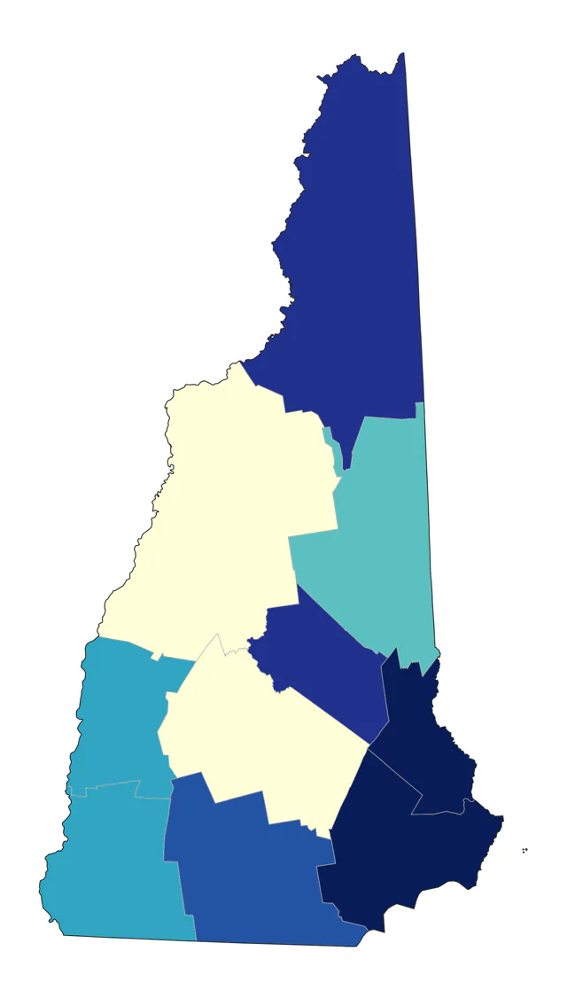Purple Martin county map