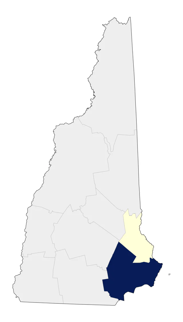 Razorbill county map