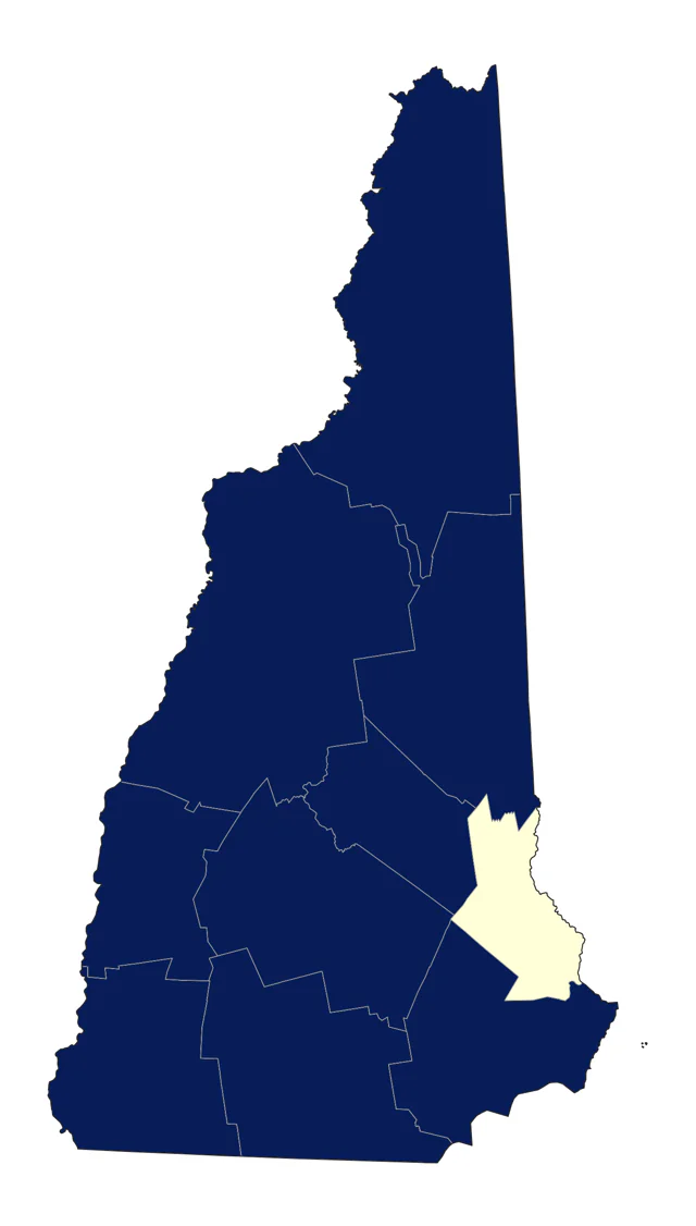 Redpoll county map