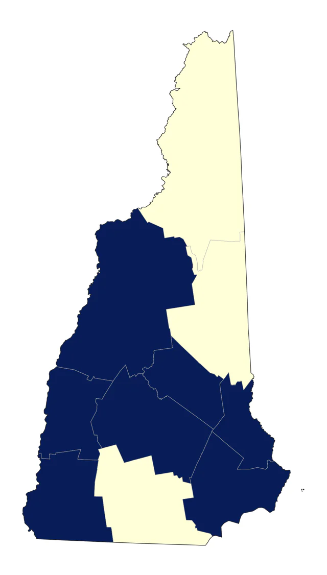 Semipalmated Plover county map