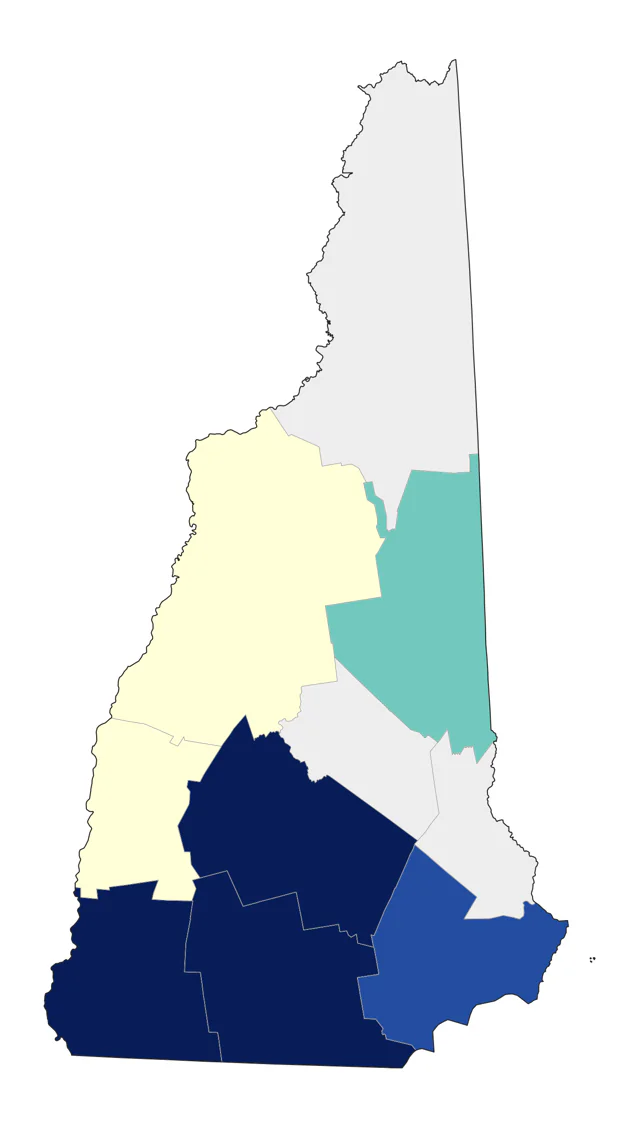 Swallow-tailed Kite county map