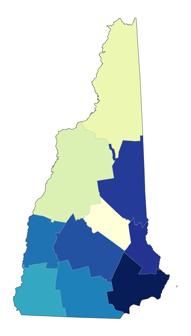 Upland Sandpiper county map