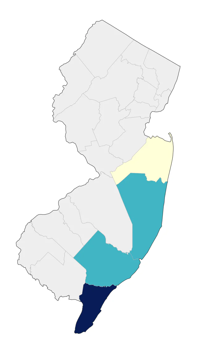 Atlantic Puffin county map