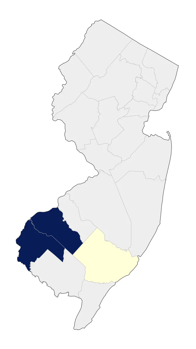 Black-tailed Godwit county map