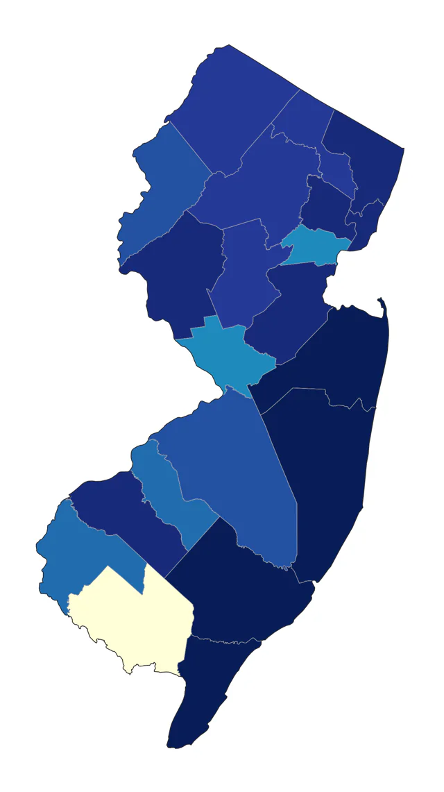 Black Tern county map