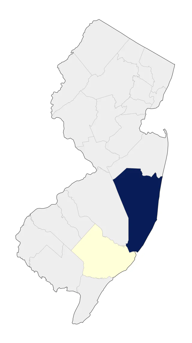 Burrowing Owl county map