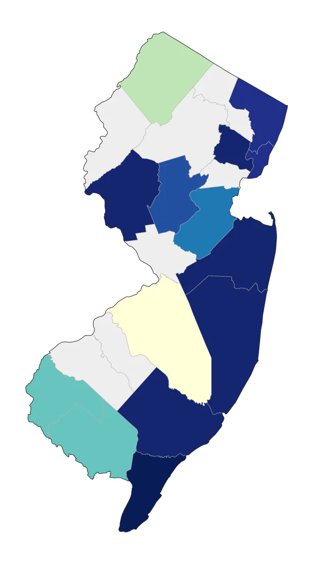 Cave Swallow county map
