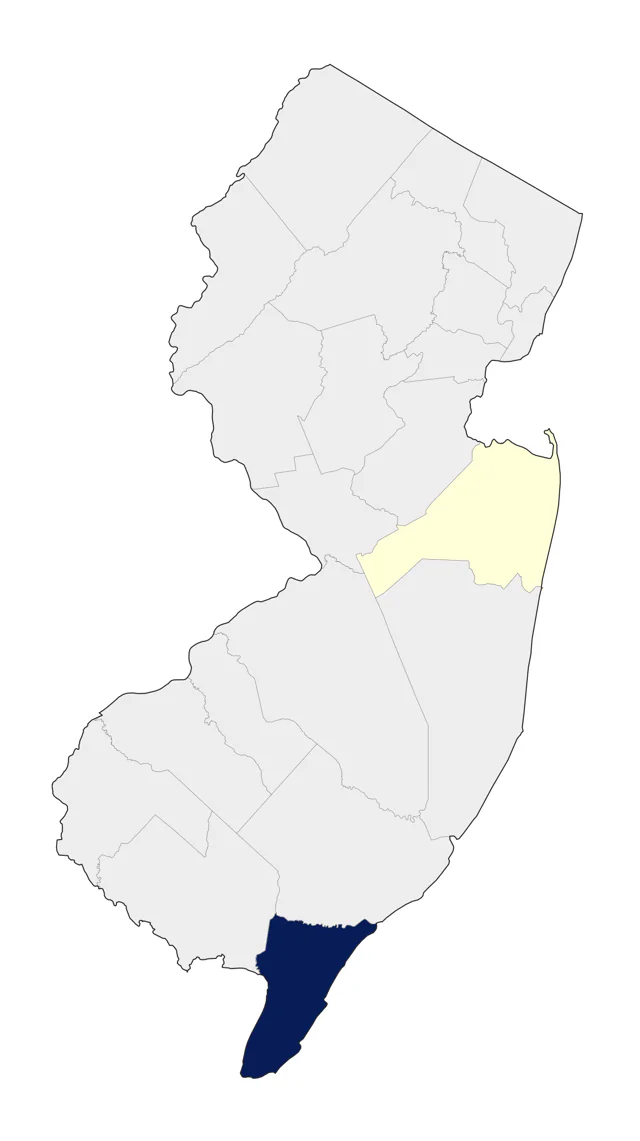 Chestnut-collared Longspur county map