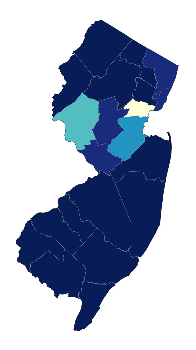 Eastern Whip-poor-will county map