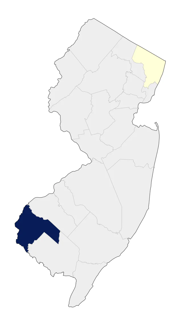 European Greenfinch county map
