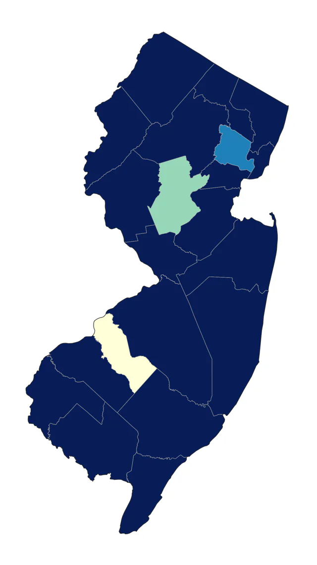 Long-tailed Duck county map