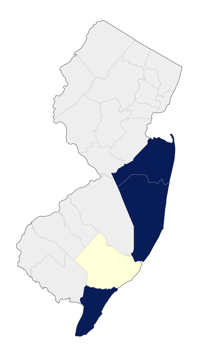 Manx Shearwater county map