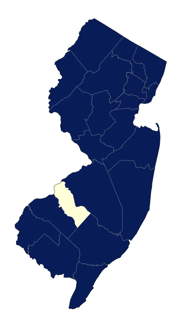 Northern Harrier county map