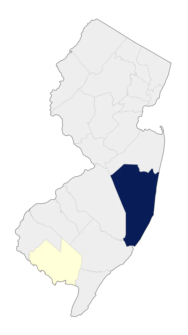 Pacific Golden-Plover county map