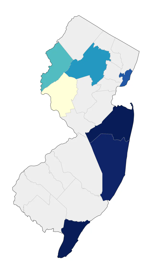 Pacific Loon county map