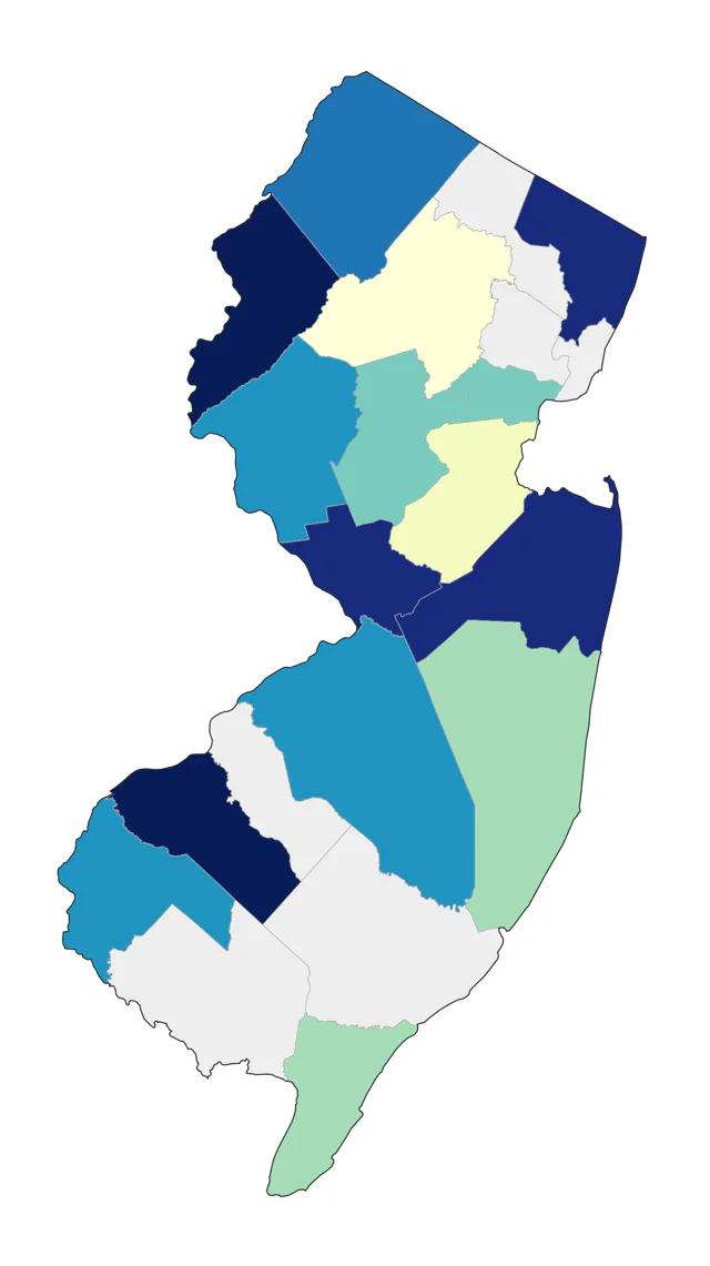 Pink-footed Goose county map