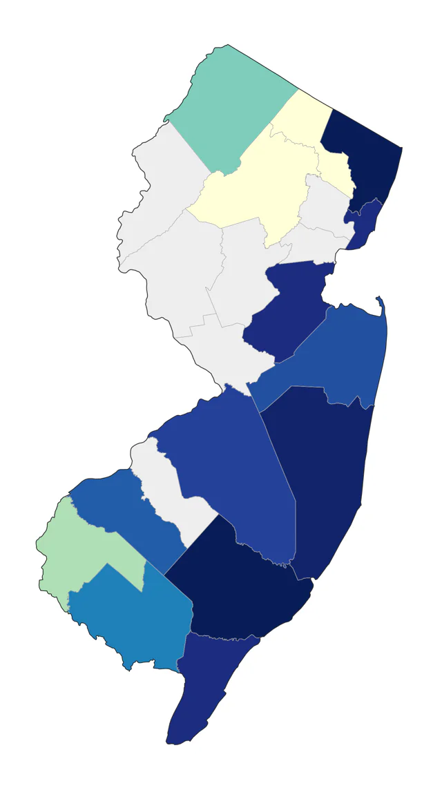 Ruff county map