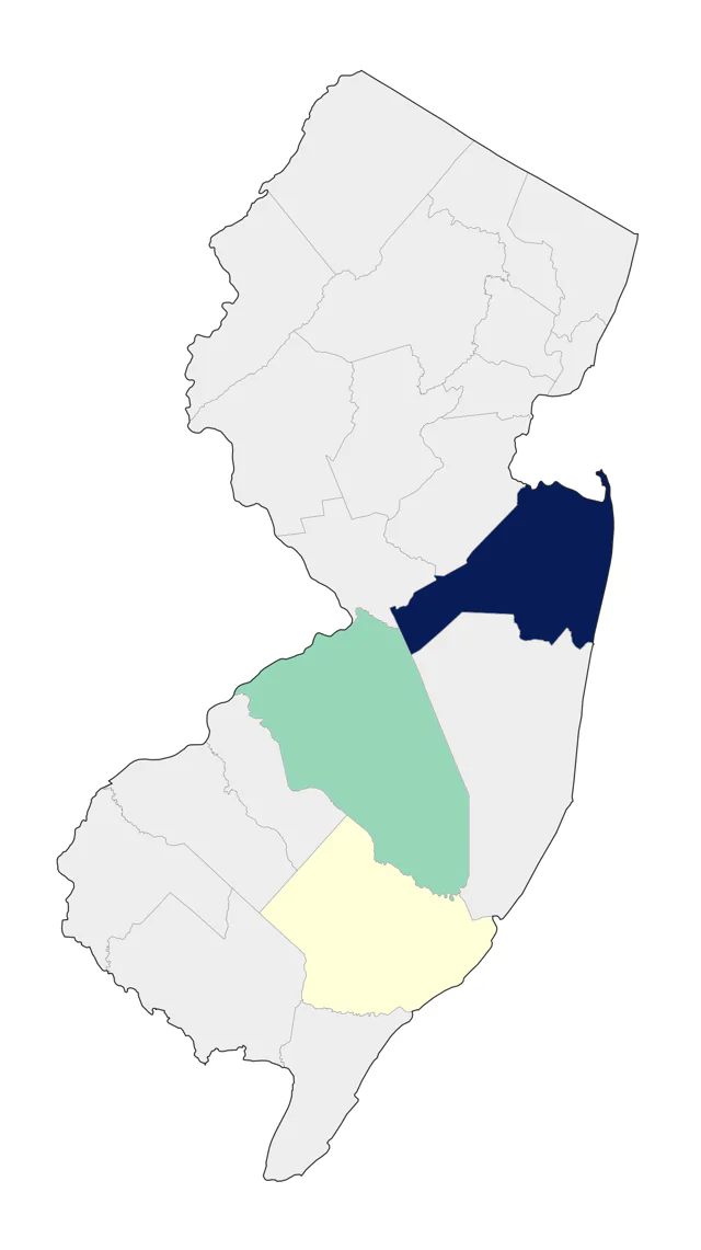 Sage Thrasher county map