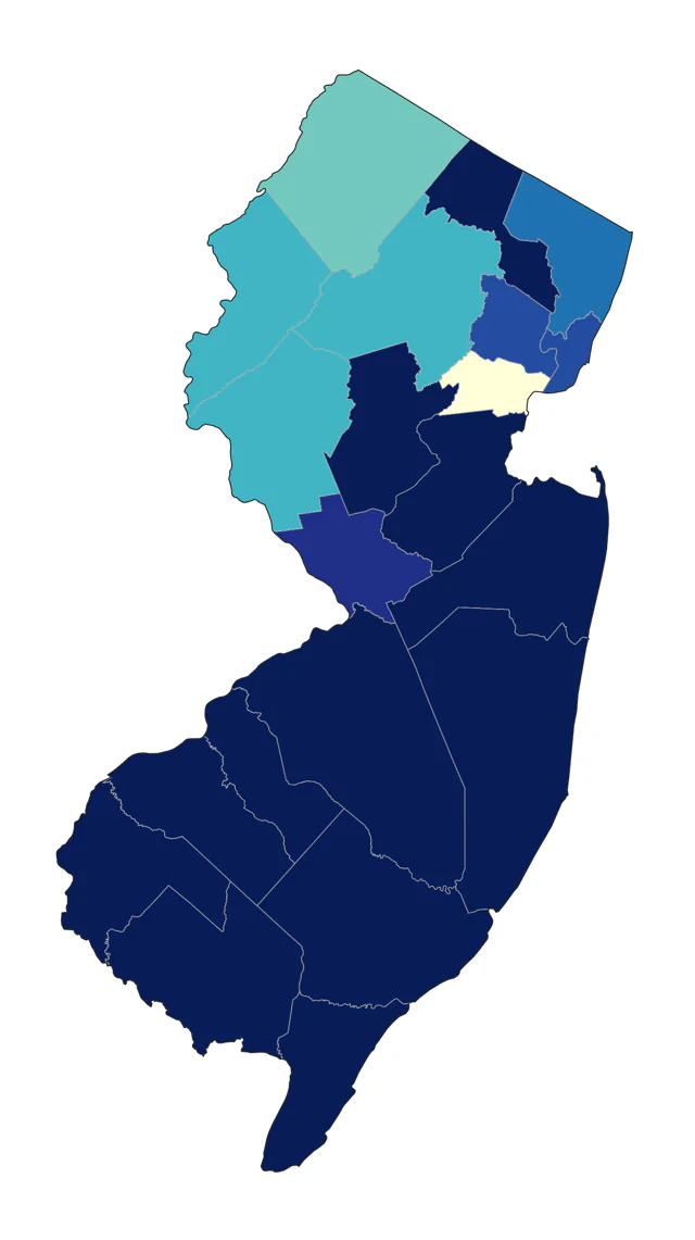 Summer Tanager county map