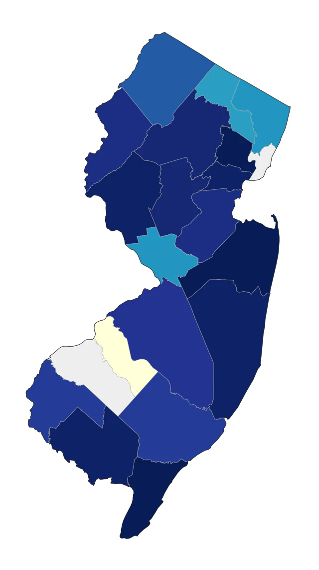 Swallow-tailed Kite county map