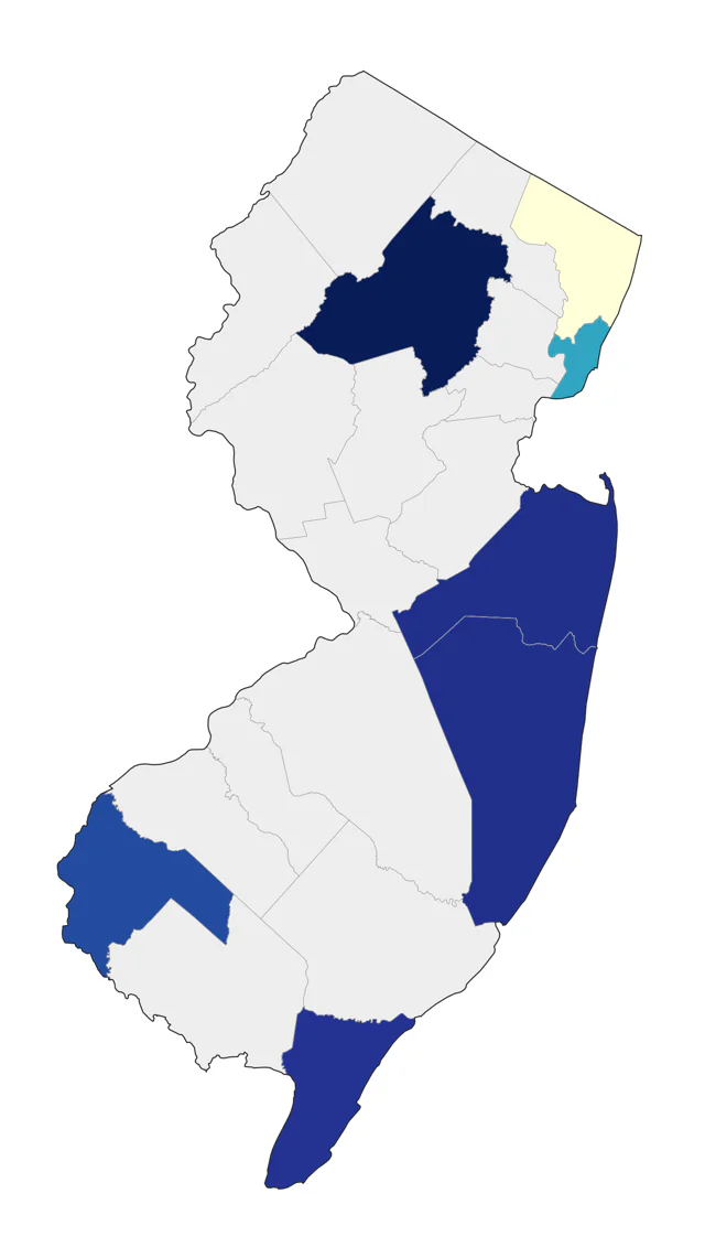 Tufted Duck county map