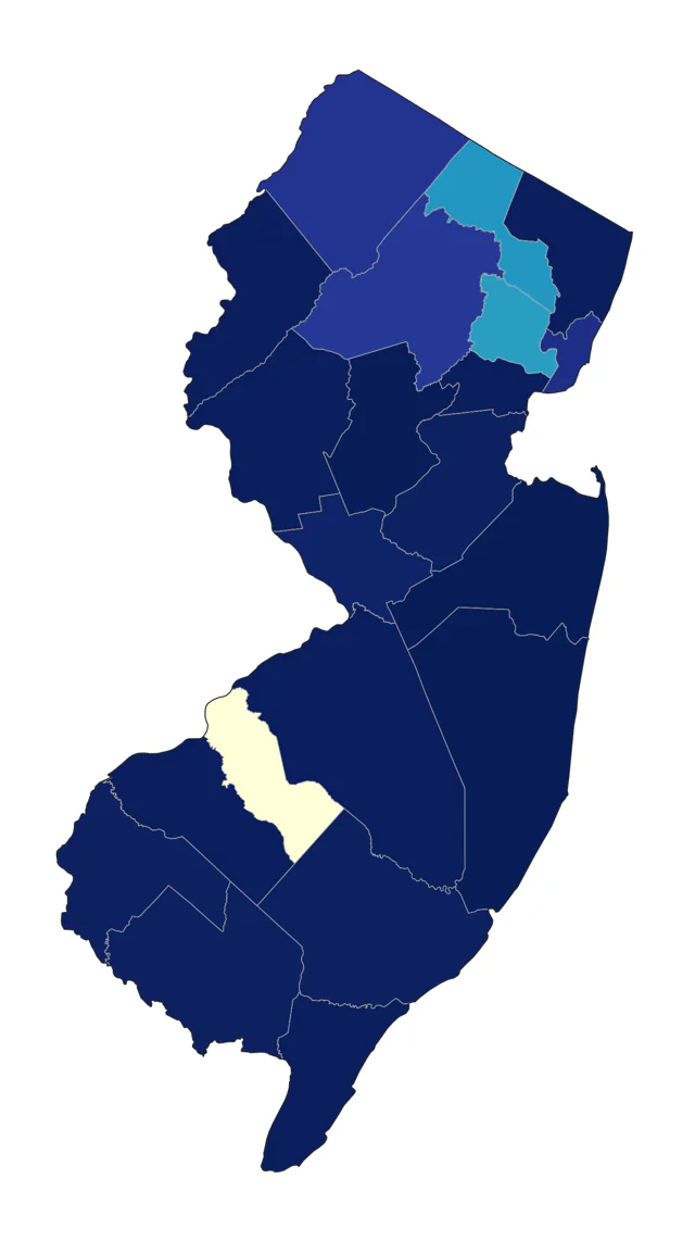 Upland Sandpiper county map