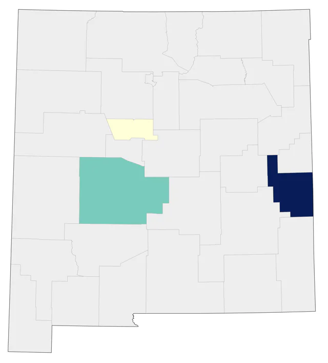 Acadian Flycatcher county map