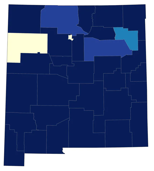 American Barn Owl county map