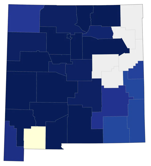 American Goshawk county map