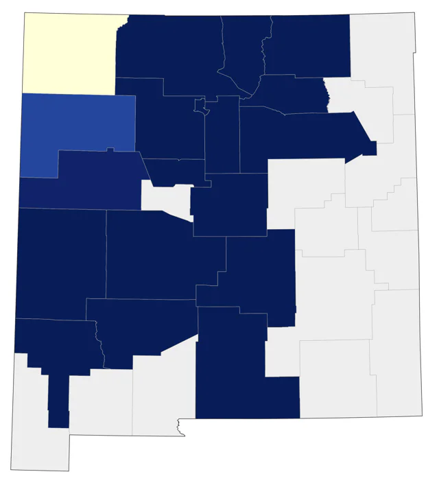 American Three-toed Woodpecker county map