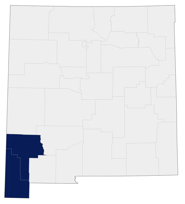 Arizona Woodpecker county map