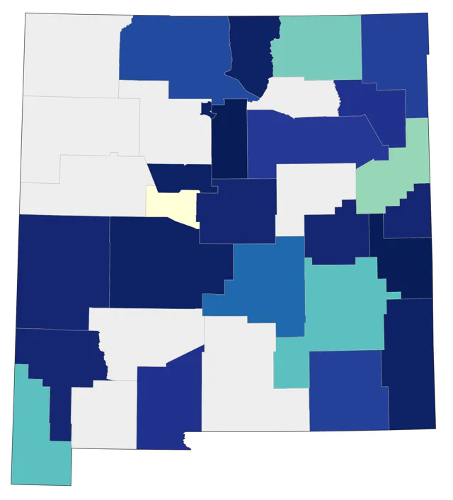 Baltimore Oriole county map